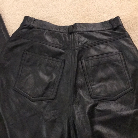🔥 Leather pants - Picture 3 of 6